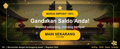 Bonus Deposit Member Baru banner